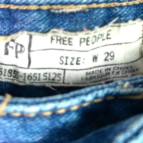 Free People Denim Jean Shorts - Picture 3 of 3